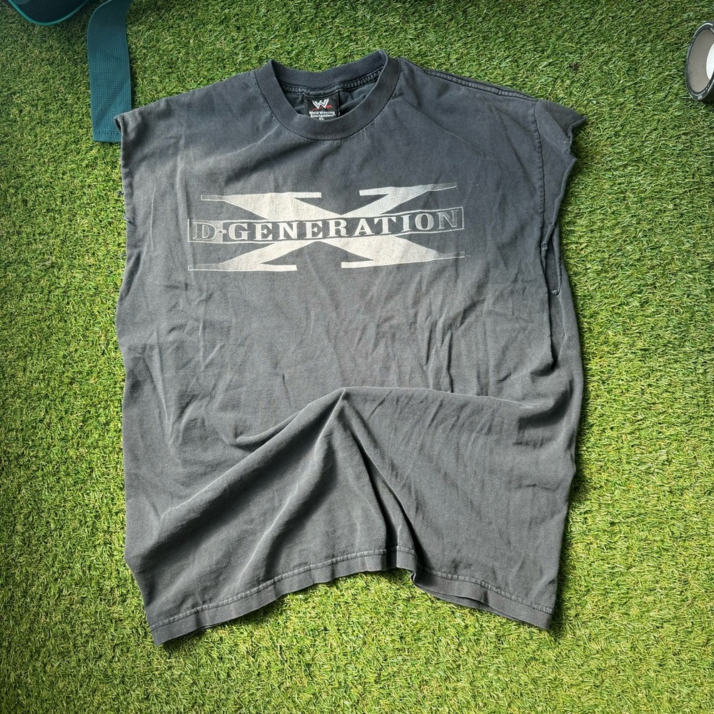 Vintage Generation X WWE Cutoff Tee Mens XL